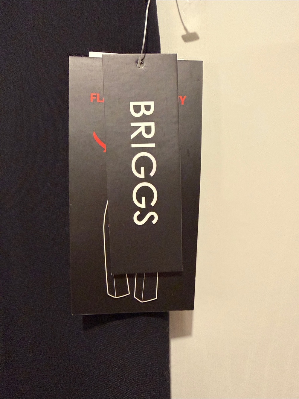 Woman’s black slacks Briggs slimming solution size 12 short - Picture 3 of 7
